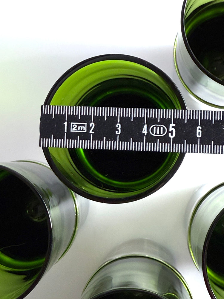 Bar set ice bucket glasses stainless steel Pran Italy 1970s