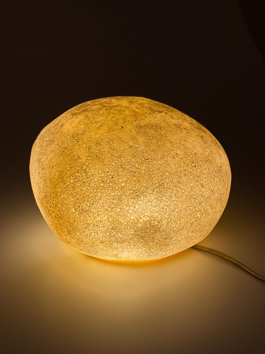 Moon Rock Kieselleuchte von Falkenberg, Entwurf André Cazenave 1970er/80er