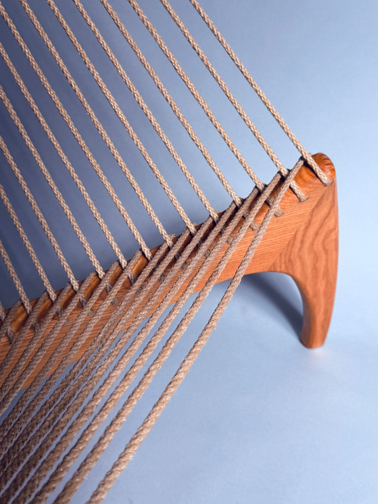 Harp Chair von Jørgen Høvelskov aus Eschenholz, Dänemark, 1960er