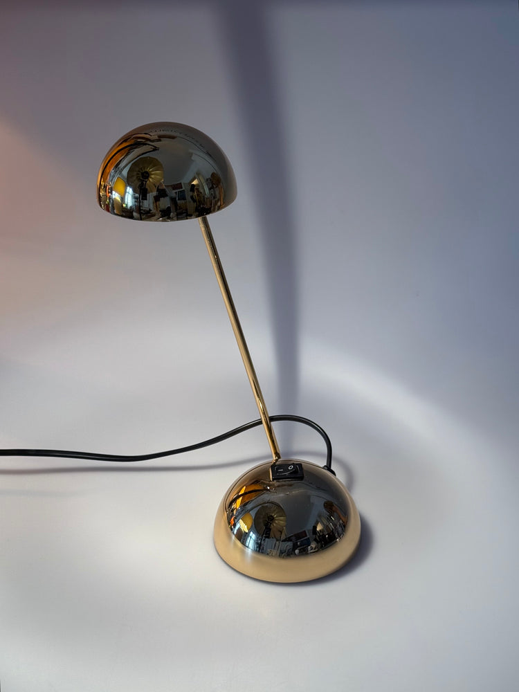 Sfera Lampe Alvaline Bologna Gold Italy 1980er