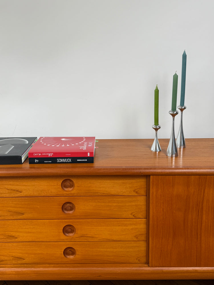 Großes Sideboard in Teak von H.W.Klein für Bramin Møbler, Dänemark, 1960er