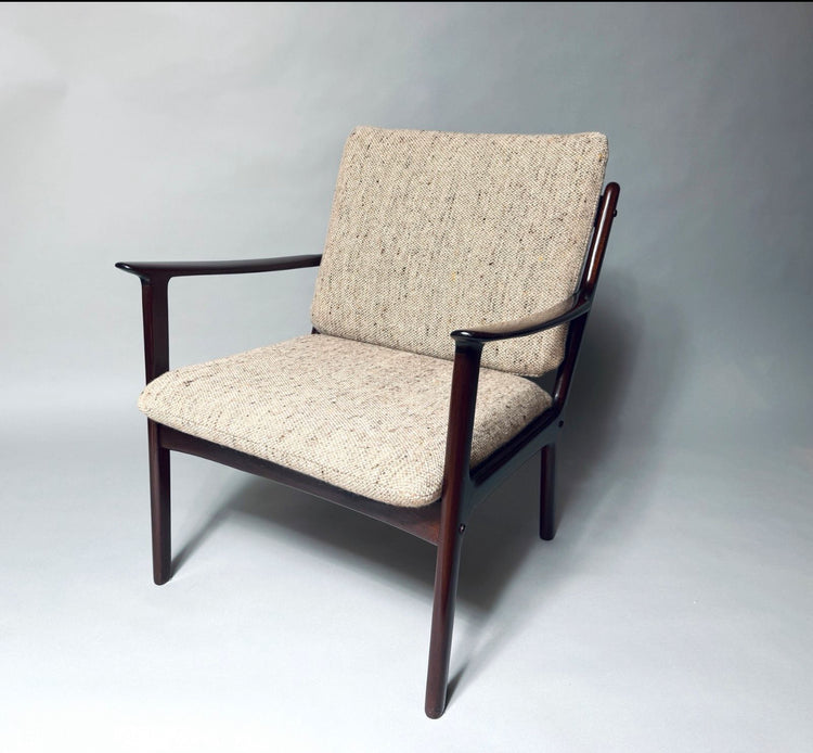 Easychair PJ 112 Design Ole Wanscher für Poul Jeppesen 50er