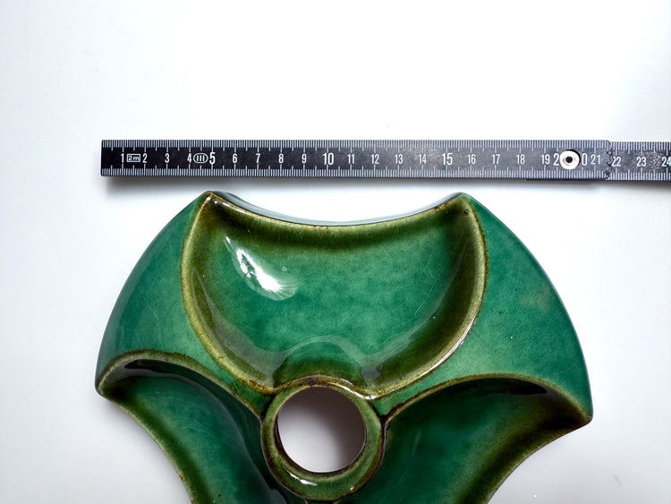 3er Set Wandlampen aus Keramik, SpaceAge, Hustadt, Deutschland, 1960er