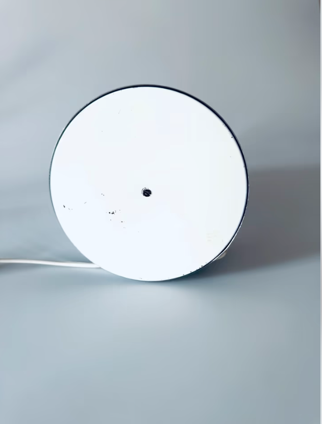 Reggiani Tischleuchte Lampe Chrom Spaceage Italy 70er