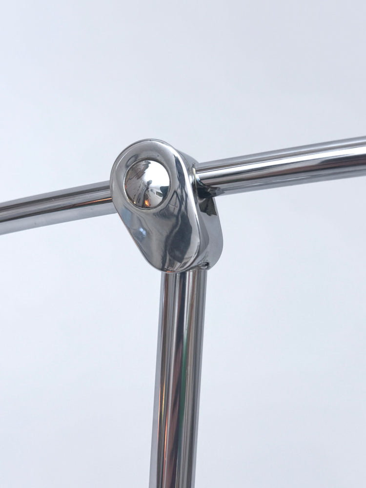 Verchromte Tischleuchte von Hustadtleuchten V3164/01 1970er