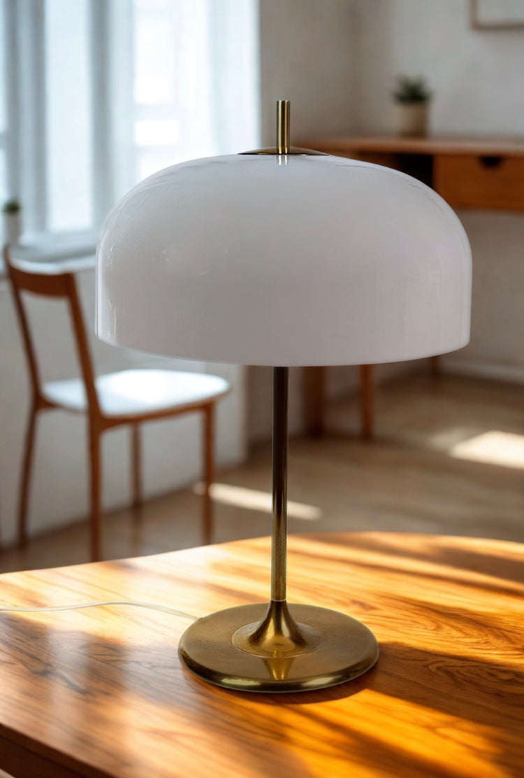 Zeitlose elegante WILA Tischleuchte Lampe 1970er