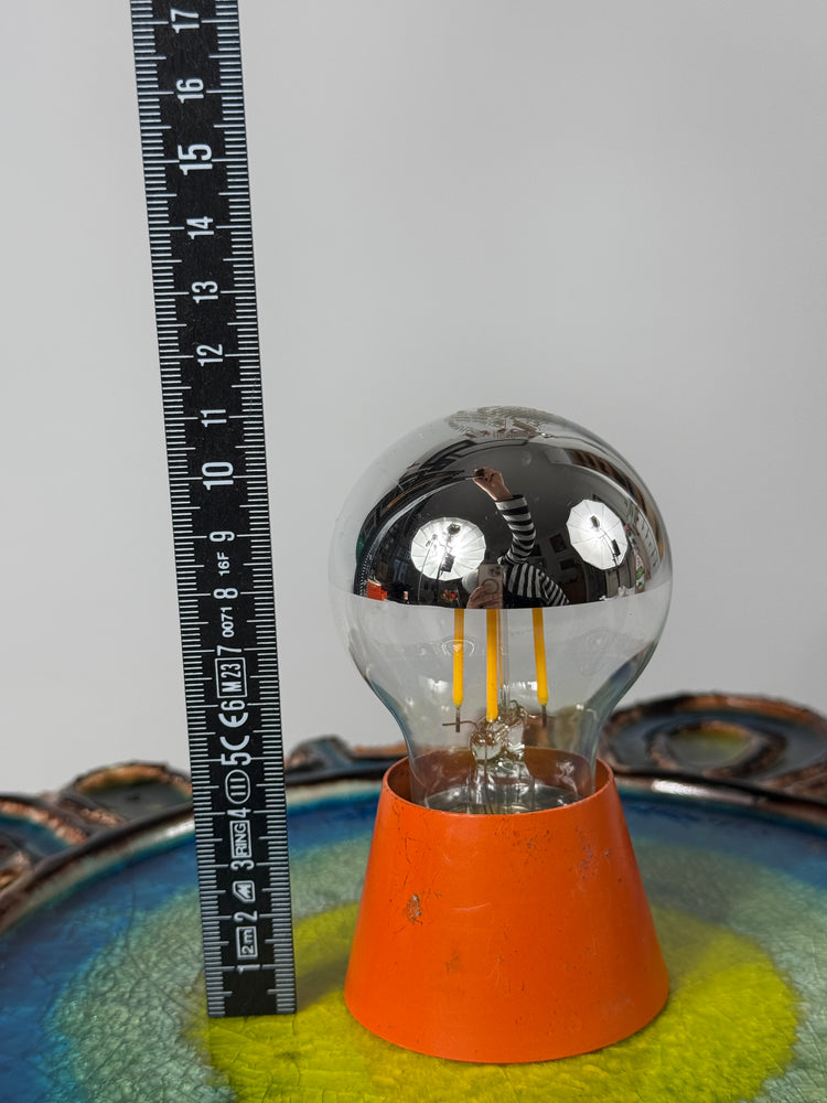 Kaiser Wandleuchte Fat Lava Lampe Keramik Craquelé 1960er