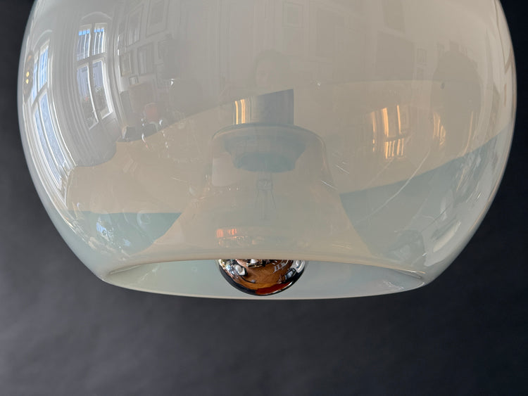 Pendelleuchte Lampe Murano Mazzega Nason Italy 1970er