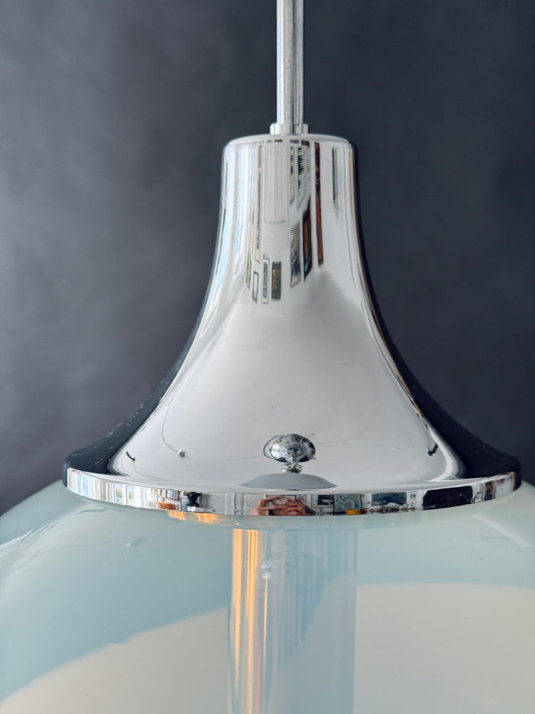 Pendelleuchte Lampe Murano Mazzega Nason Italy 1970er