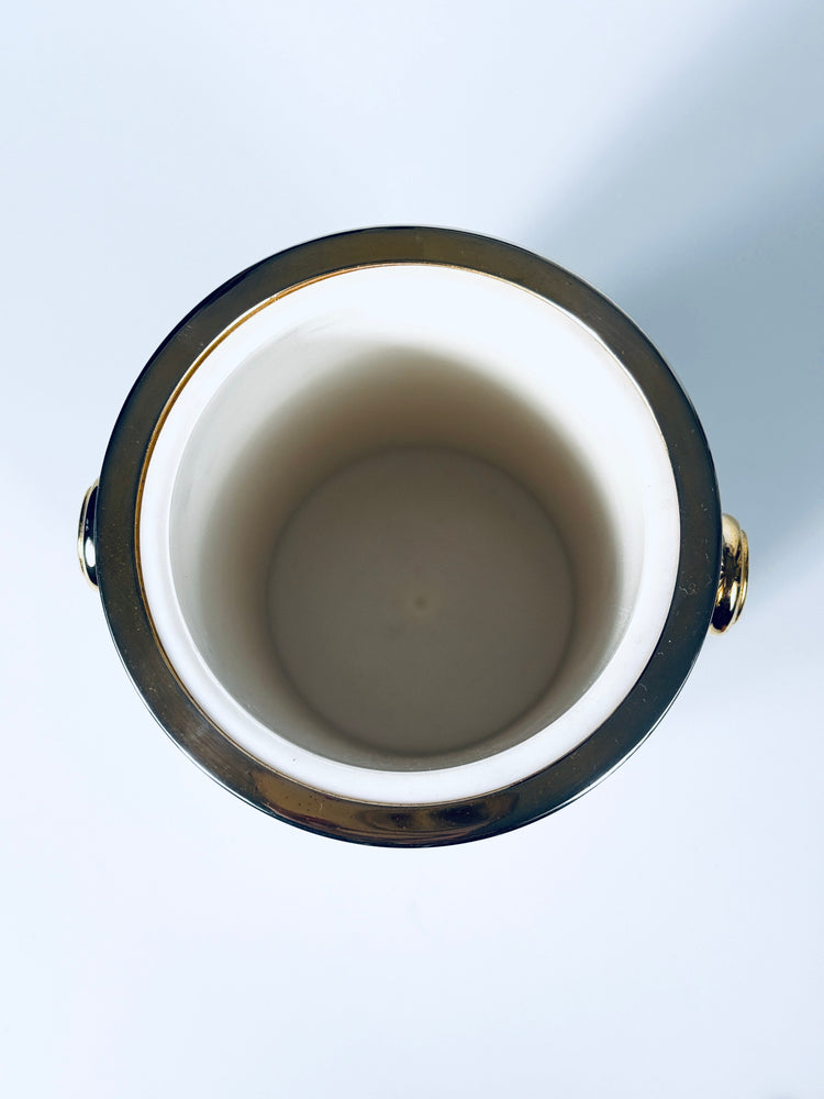 Französischer Weinkühler versilbert Cooler Flaschenkühler 1970er