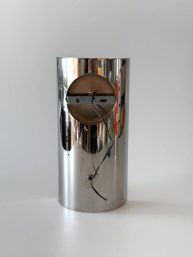 Mazzega Wandleuchte Wandlampe Murano Glas Chrom Lampe Paar 70er