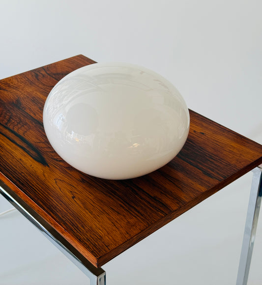 iittala Tischleuchte Lampe Opalglas Finland 90er