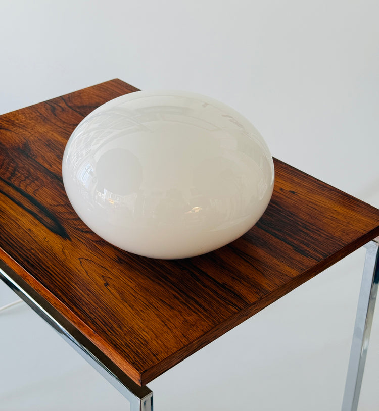 iittala Tischleuchte Lampe Opalglas Finland 90er