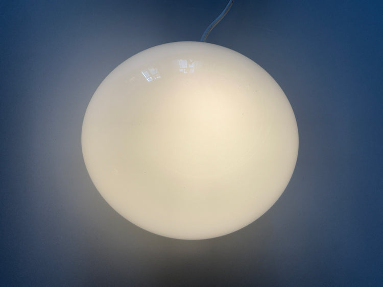 iittala Tischleuchte Lampe Opalglas Finland 90er