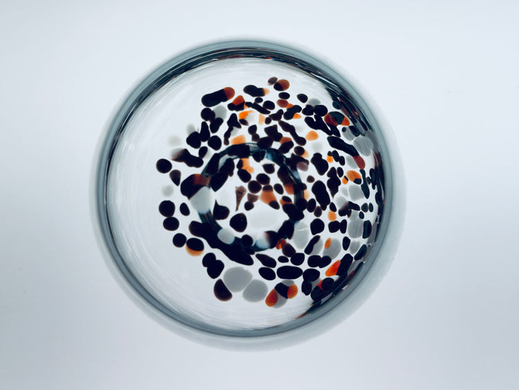 6er Set Weingläser Weinglas Design Johanna Jelinek Handarbeit 1990er Ikea Dots Punkte