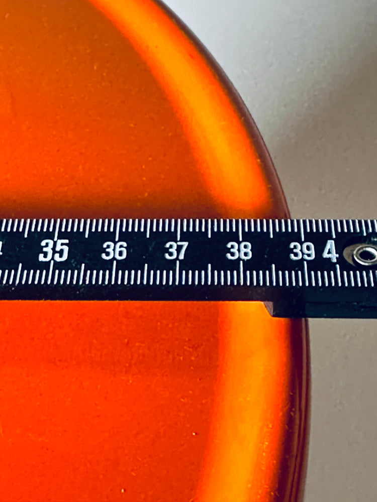 Beistelltisch sidetable Artemide Giano Giano Vano Emma Gismondi 1970er Space Age Pop ArtOrange