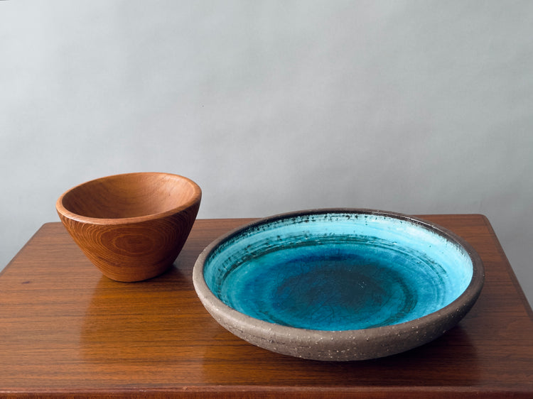 Schale Bowl Westgerman Pottery Studiokeramik Krösselbach 1960er Löffler Brutalist