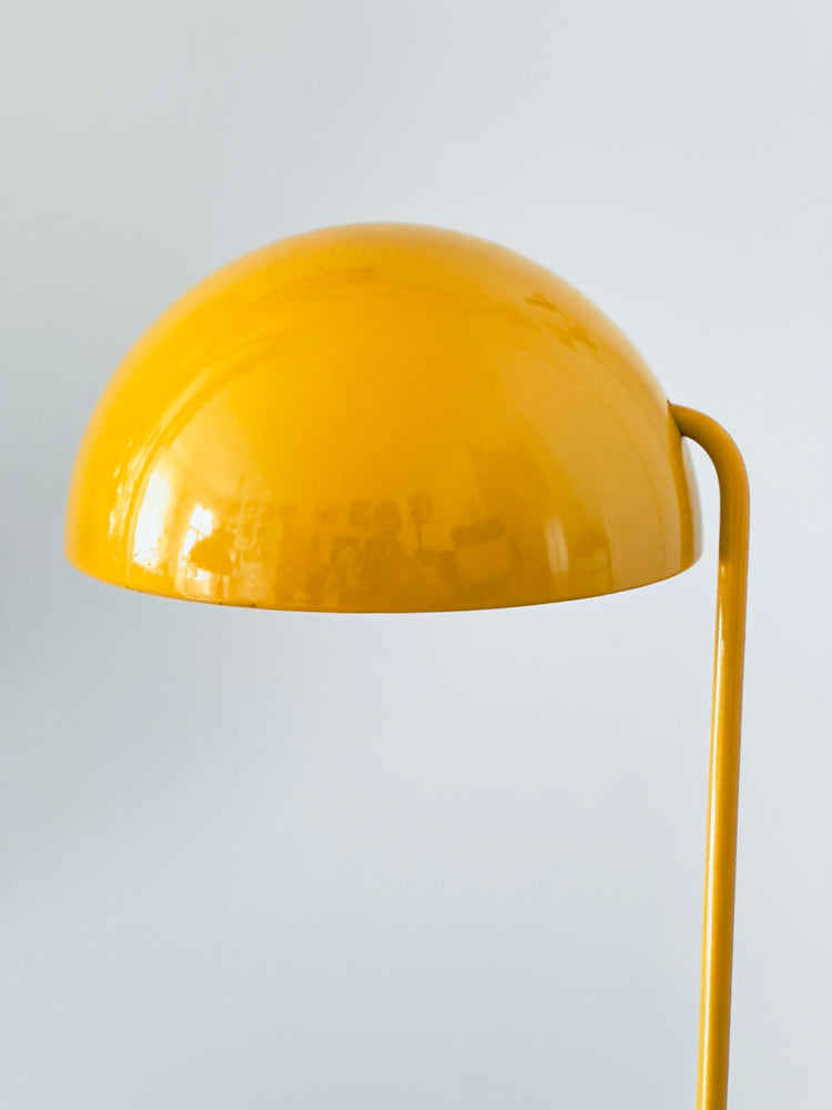 Minikini Lampe Tischleuchte von Barbieri Marianelli für Tronconi 1980er Gelb