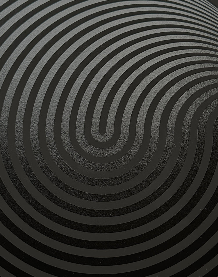 Marina Apollonio Op Art Kinetic Art Print handsigniert 1978