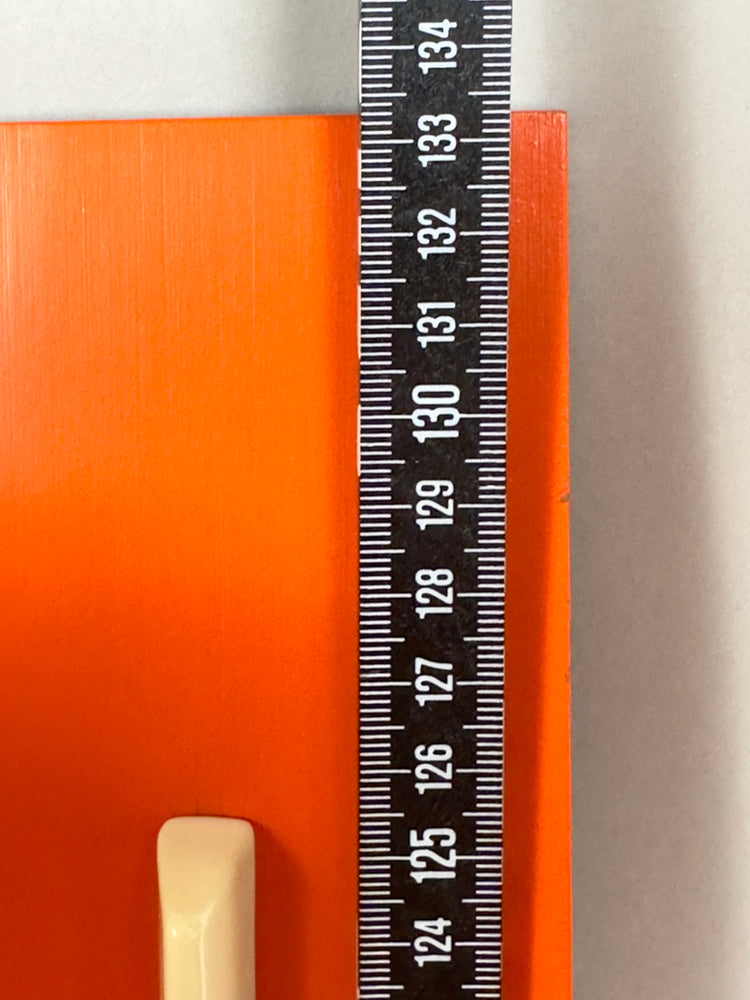 Schönbuch Garderobe orange GROß XL 12 Haken 1960er