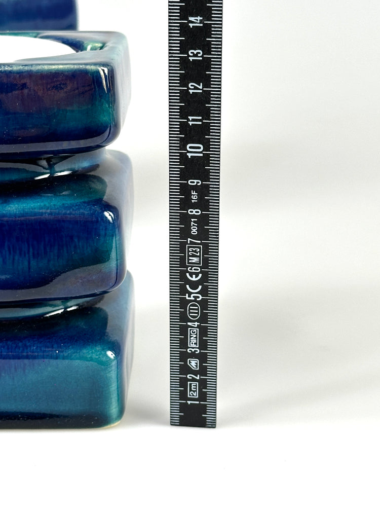 Kerzenständer Kerzenhalter Teelichthalter Cari Zalloni für Steuler Keramik 1970er