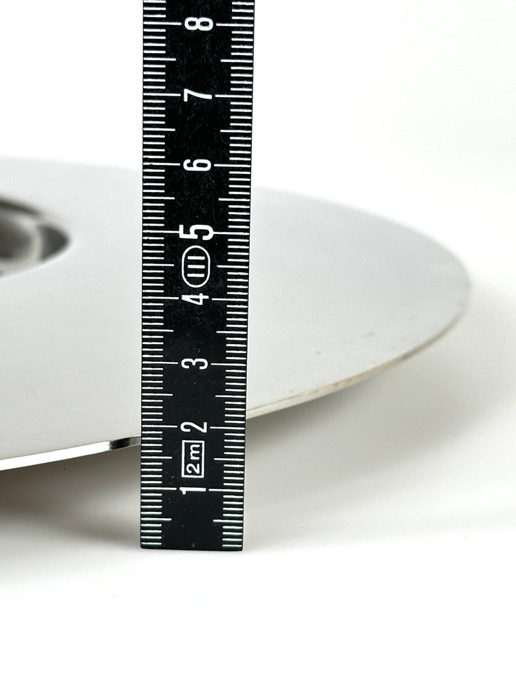 Krupp Milano orso Giuliana Gramigna Sergio Mazza 1960er Tafelaufsatz Centrotavola Obstschale signiert