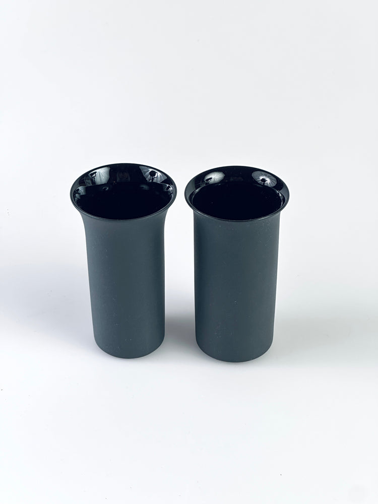 Vase Rosenthal Tapio Wirkkala Porzellan schwarz studio-linie