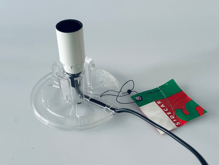 Tischleuchte Lampe A. Mendini für Artemide Sidecar Otta mintgrün 1980er