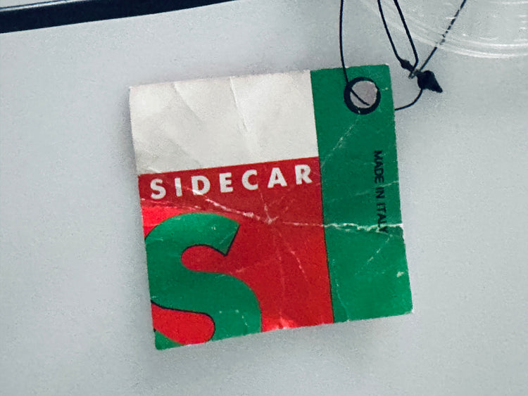 Tischleuchte Lampe A. Mendini für Artemide Sidecar Otta mintgrün 1980er