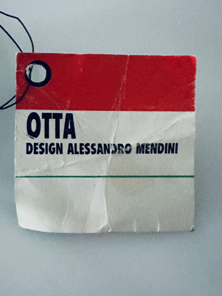 Tischleuchte Lampe A. Mendini für Artemide Sidecar Otta mintgrün 1980er