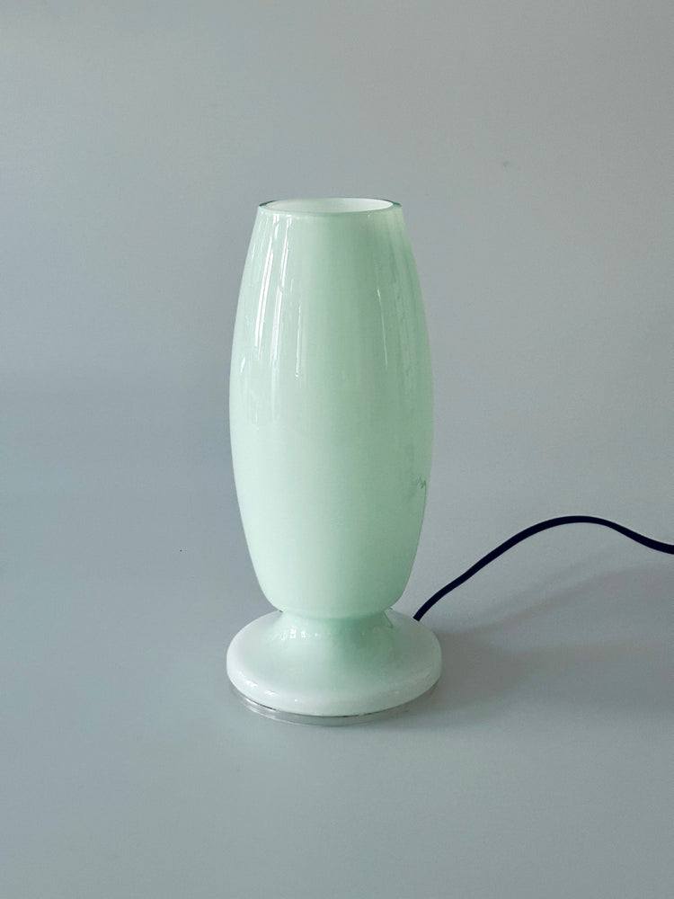 Tischleuchte Lampe A. Mendini für Artemide Sidecar Otta mintgrün 1980er