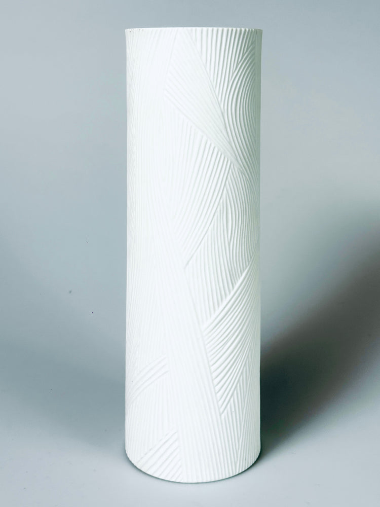 Vase Werner Schreib für Rosenthal Kunst Porzellan Biskuit 31 cm Höhe 1960er