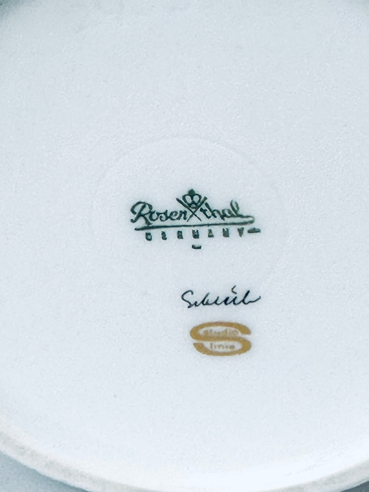 Vase Werner Schreib für Rosenthal Kunst Porzellan Biskuit 31 cm Höhe 1960er