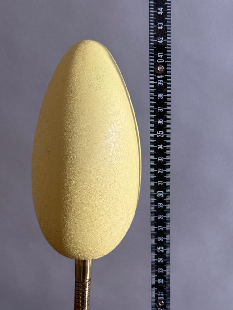 Tischleuchte klein Gebrüder Cosack Schrumpflack Lampe 1950er