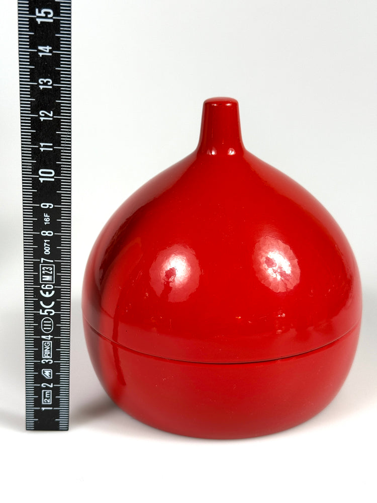 Laurids Lønborg Untersetzer Set ROT Danish Design Zwiebel 1970er