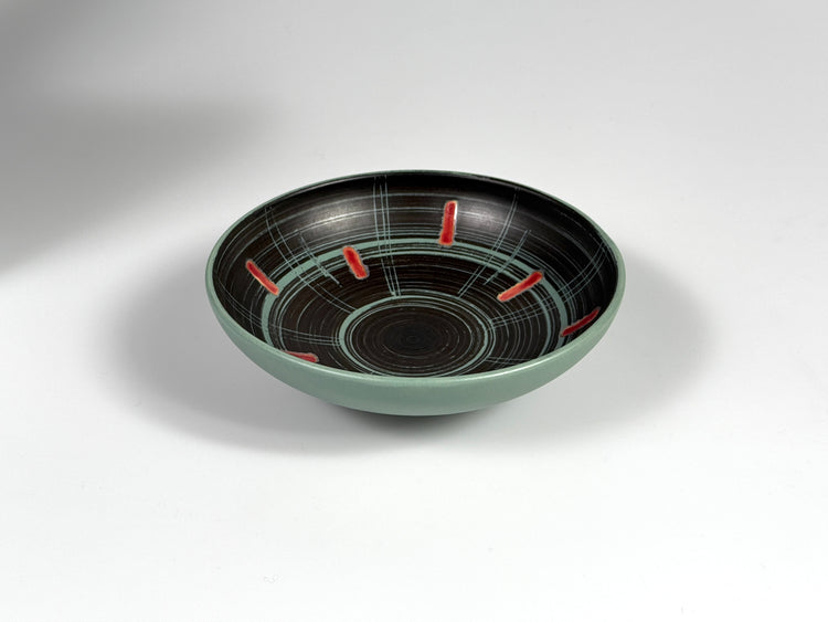 Keramik Schale bowl westgerman studio pottery Ø18 cm 1960er