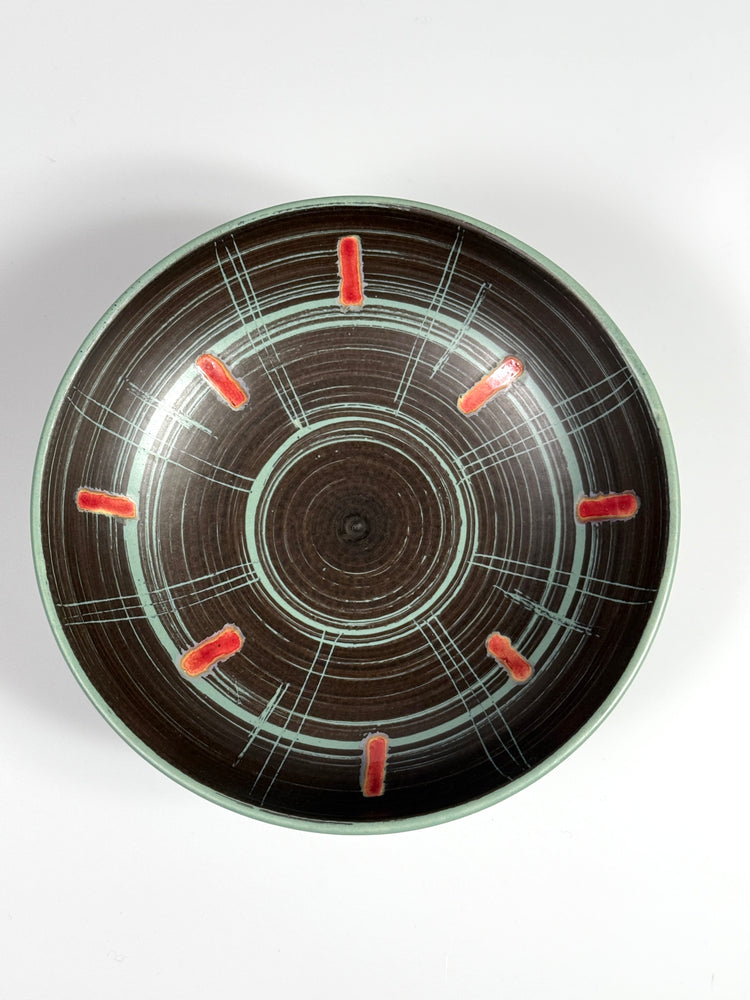 Keramik Schale bowl westgerman studio pottery Ø18 cm 1960er