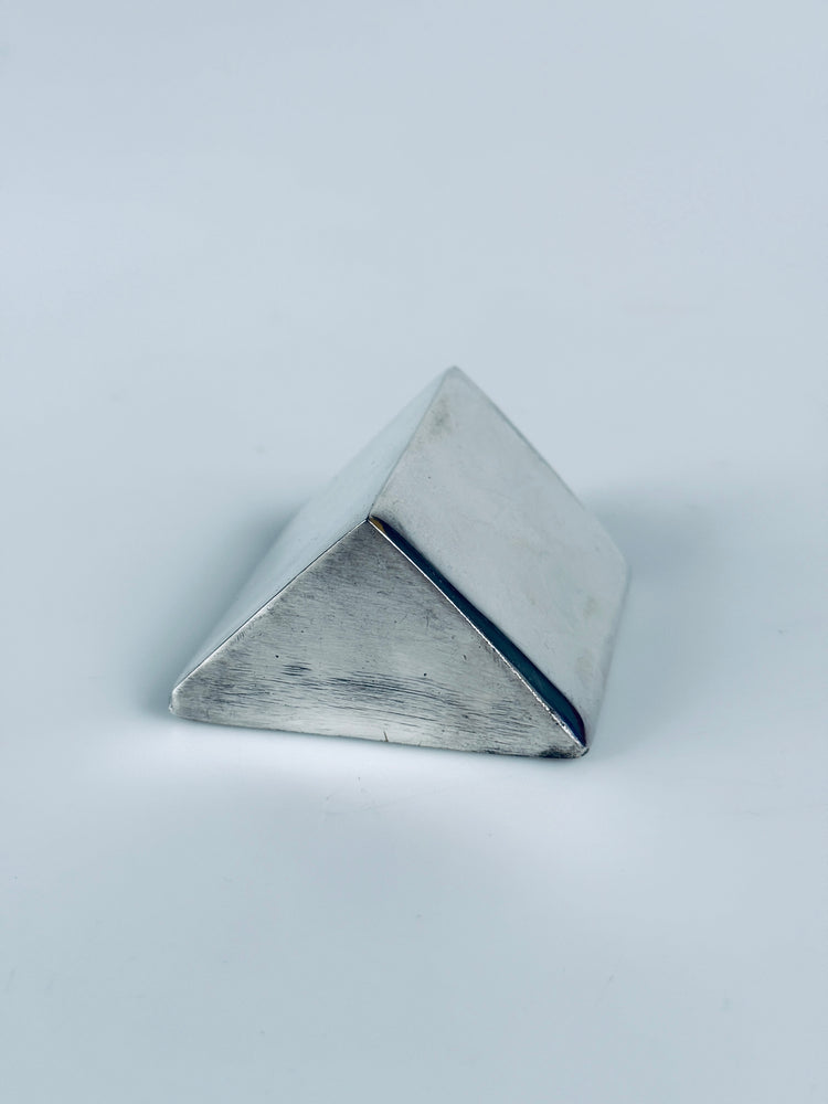 Flakon Flasche Flachmann versilbert Italien Italy 1950er