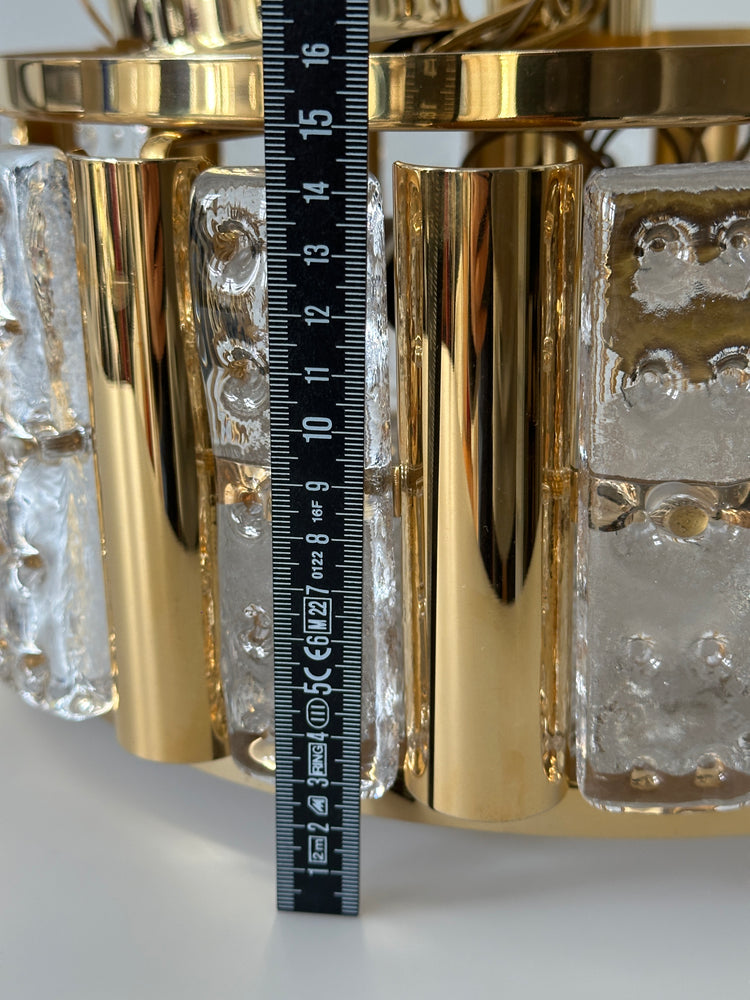 Deckenleuchte Lampe Fagerlund Orrefors Sweden Regency 1960s