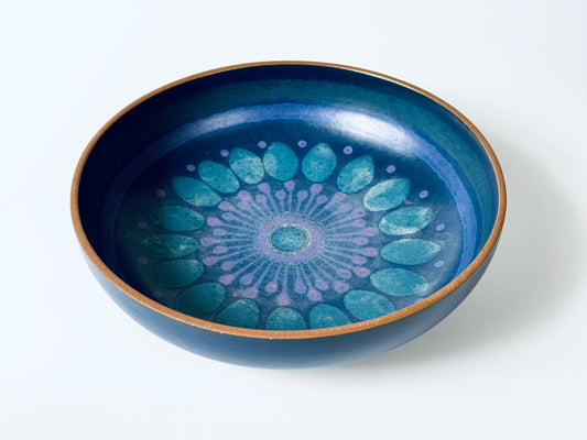 Schale Viola Keramik Manufaktur Kupfermühle KMK 1970er