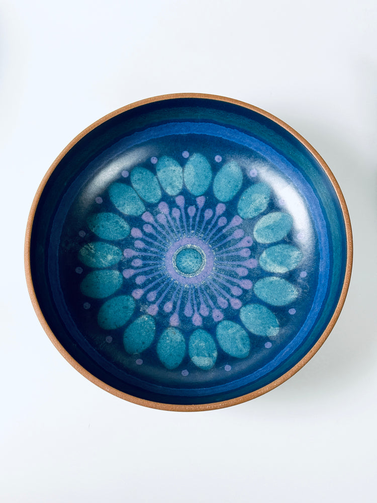 Schale Viola Keramik Manufaktur Kupfermühle KMK 1970er