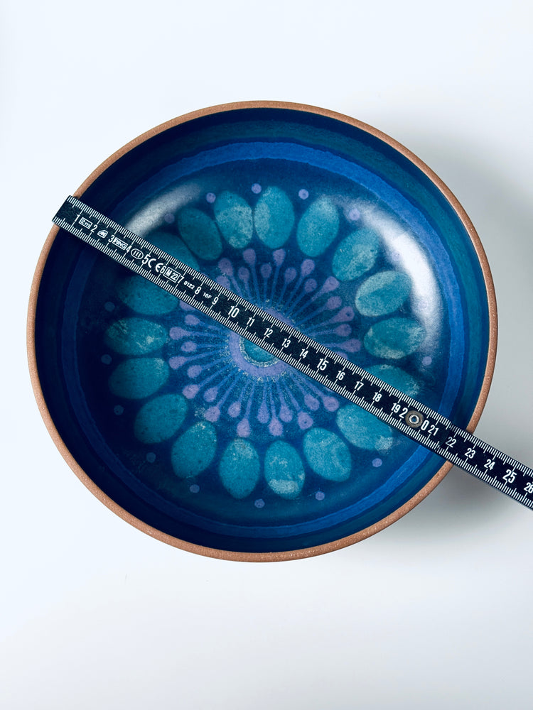 Schale Viola Keramik Manufaktur Kupfermühle KMK 1970er