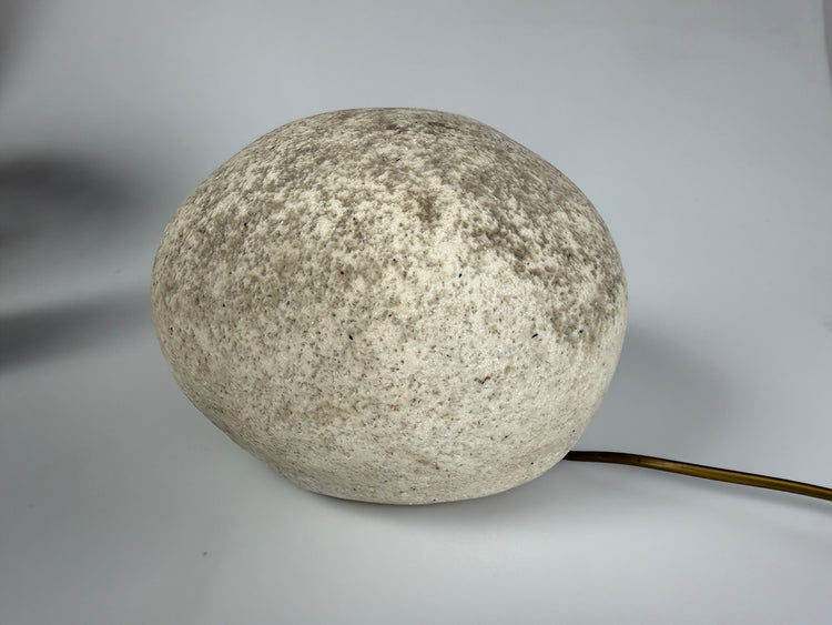 Moon Rock Kieselleuchte von Falkenberg, Entwurf André Cazenave 1970er/80er