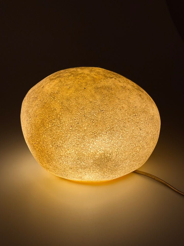 Moon Rock Kieselleuchte von Falkenberg, Entwurf André Cazenave 1970er/80er