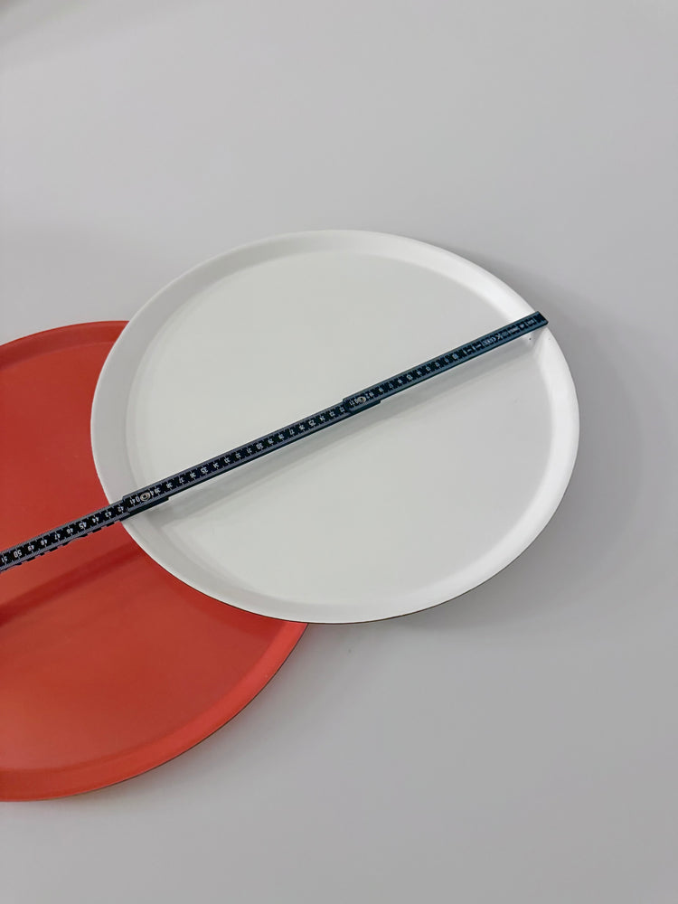 Paar große italienische Serviertabletts von Melform, 1970er