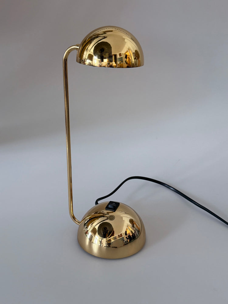 Sfera Lampe Alvaline Bologna Gold Italy 1980er