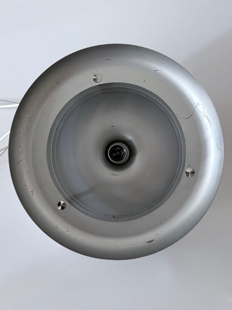 Große Spaceage Chrom Pendelleuchte von Tamàs Borsfay, Ungarn 1970er