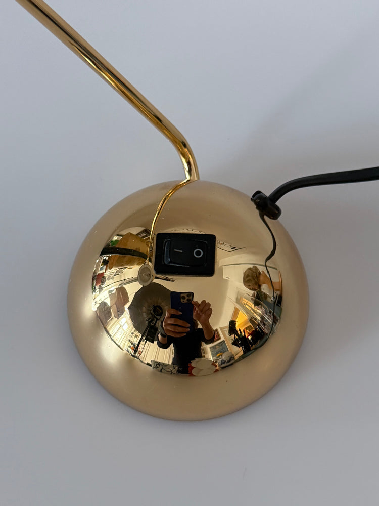 Sfera Lampe Alvaline Bologna Gold Italy 1980er