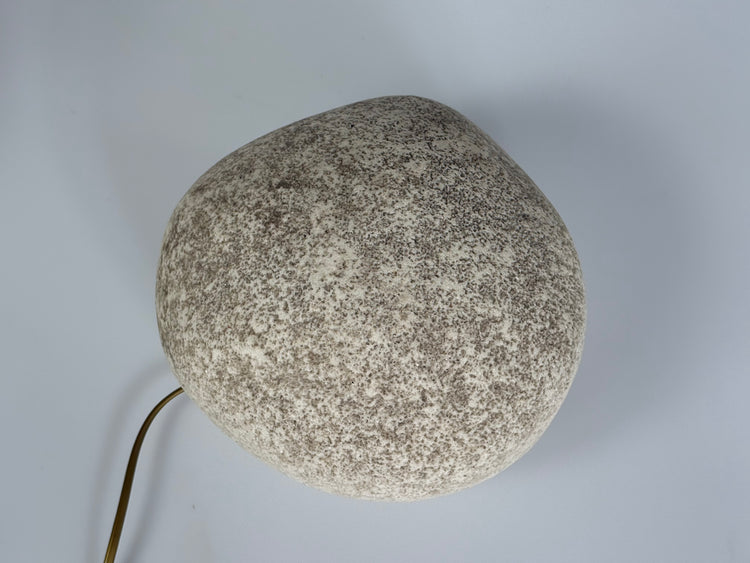 Moon Rock Kieselleuchte von Falkenberg, Entwurf André Cazenave 1970er/80er
