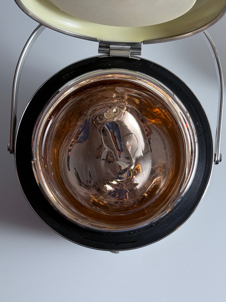 Eiskübel von Alessi, Entwurf Carlo Mazzeri und Anselmo Vitale, Italien 1970er